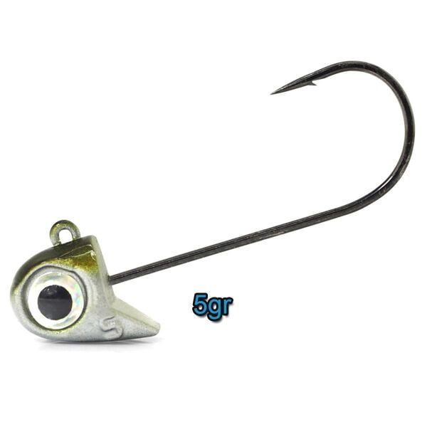 Fiiish Mud Digger Tete Plombee 90mm Jig Head 15 Gr