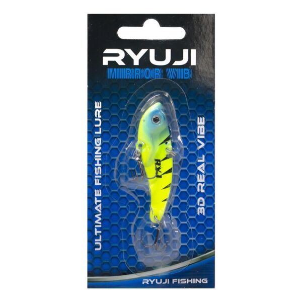 Ryuji Mirror Vib 9 gr 4.5 cm Jig Yem Yellow Glow