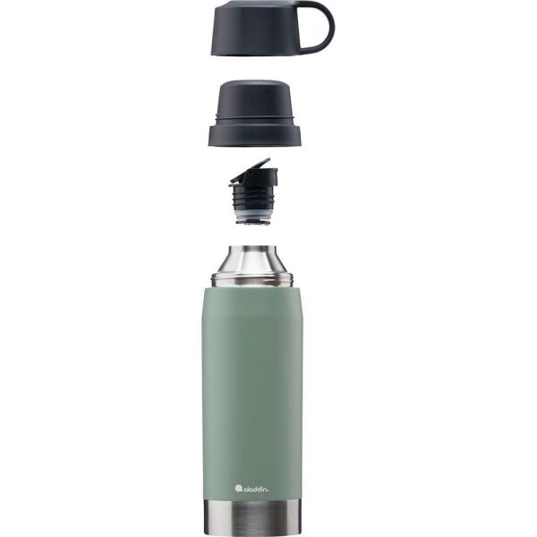Aladdin CityPark Thermavac Çift Bardaklı Çelik Termos 1.1 Lt