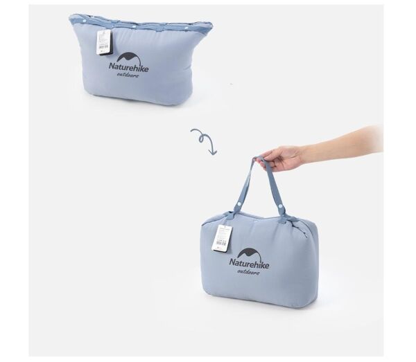 Naturehike C300 UltraLight Pamuklu Uyku Tulumu -13°C ( Çocuk ) MAVİ - Left