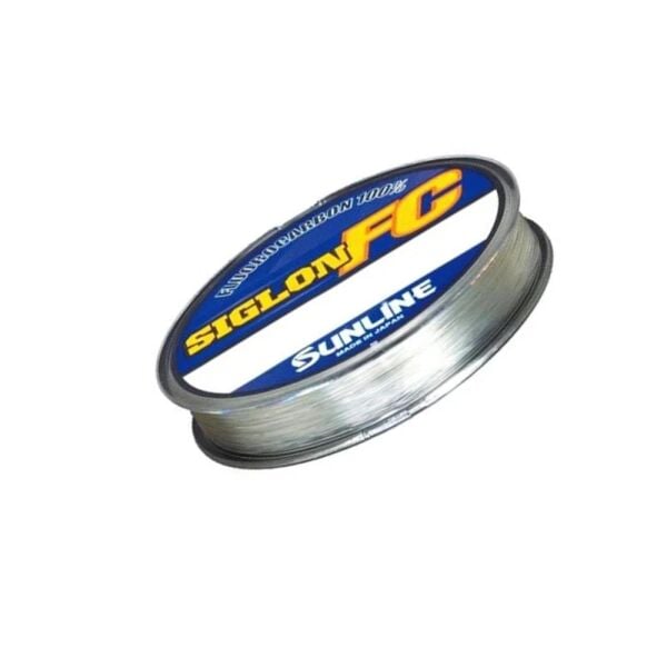 Sunline Siglon Fluorocarbon Misina CLEAR - 0.84MM - 50MT - 77LB
