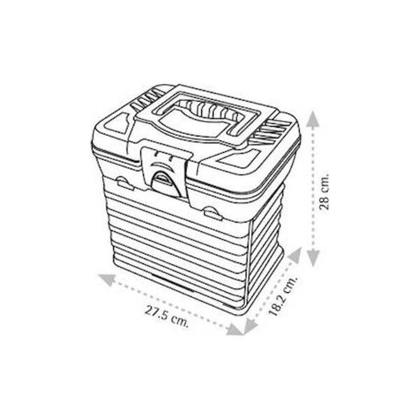 Süper Bag Organizerli Balıkçı Takım Çantası Sarı