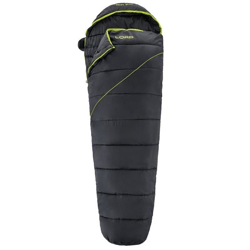 Loap İron Evo -5°C Uyku Tulumu [Siyah|Yeşil] SİYAH/YEŞİL - Right