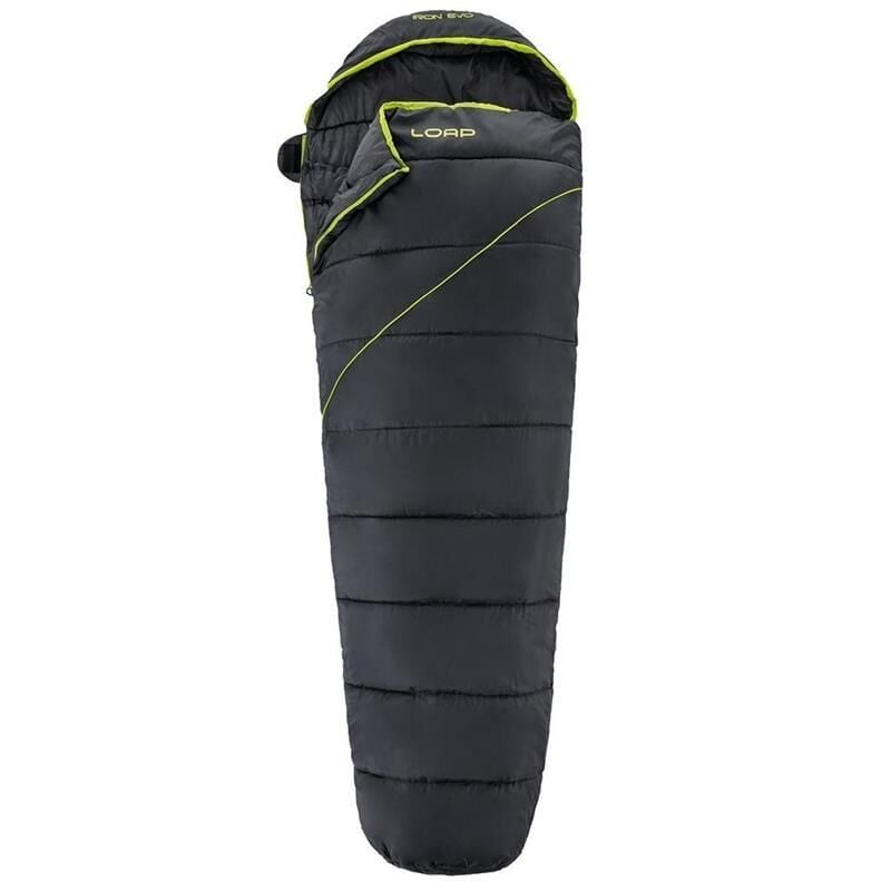 Loap İron Evo -5°C Uyku Tulumu [Siyah|Yeşil] SİYAH/YEŞİL - Right