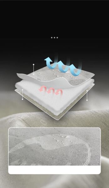 Naturehike HD250 Zarf Tarzı Yastıklı Çift Kişilik Pamuklu Uyku Tulumu Shadow Blue