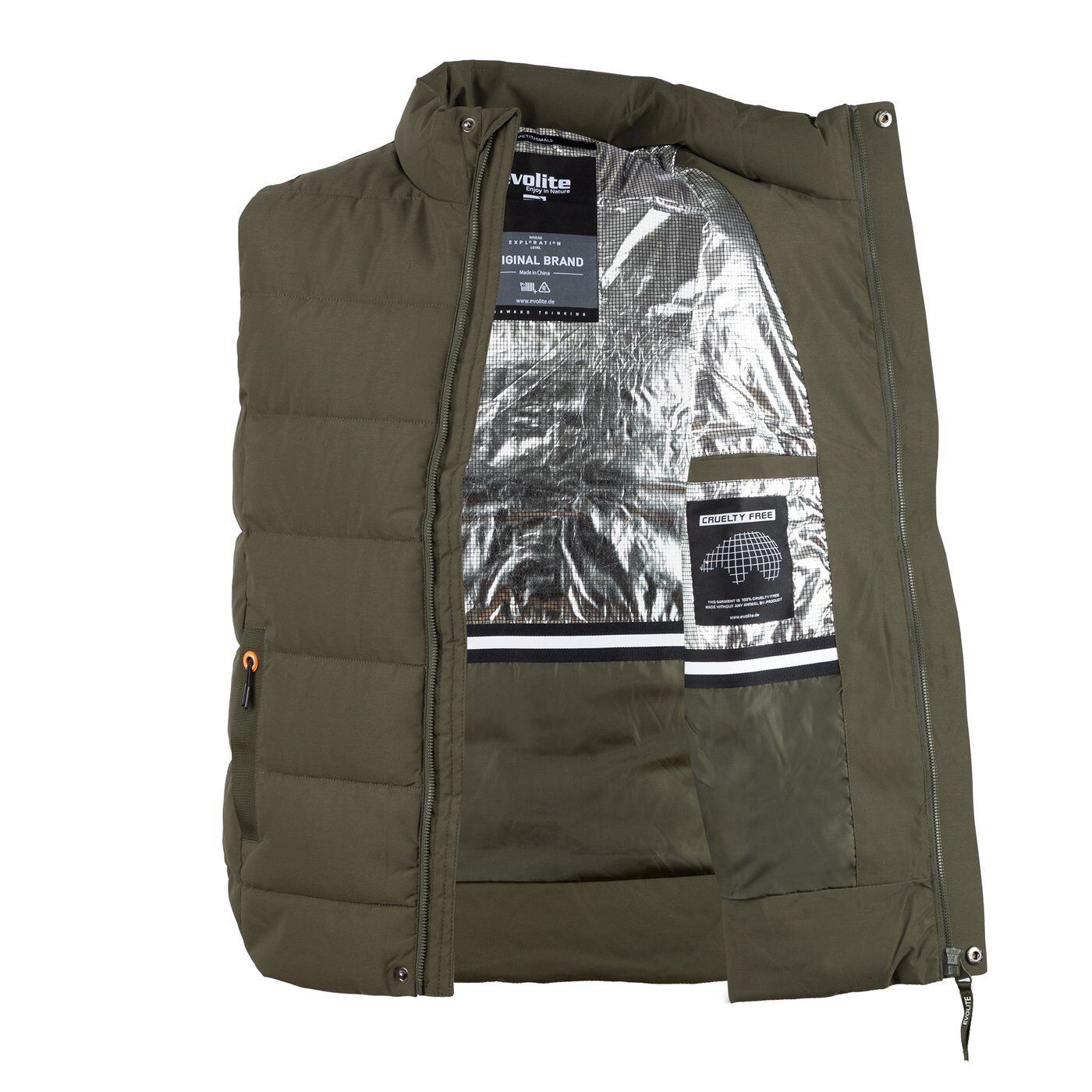 Evolite Vertex Bay Yelek | Haki XXXL