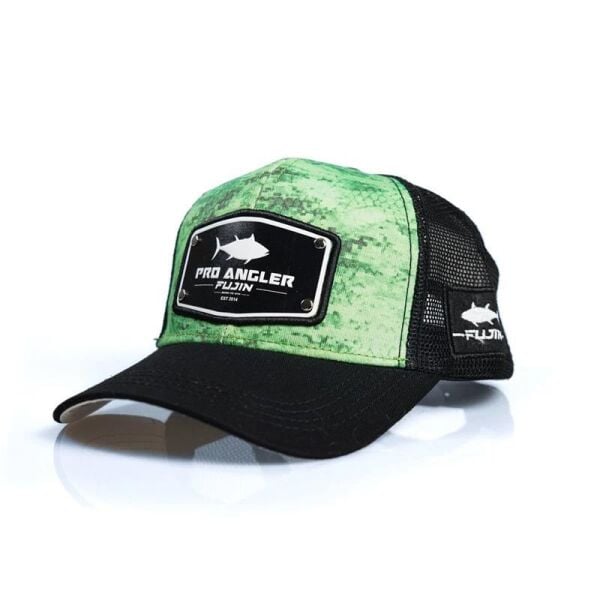 Fujin Pro Angler Green Wave Şapka GREEN