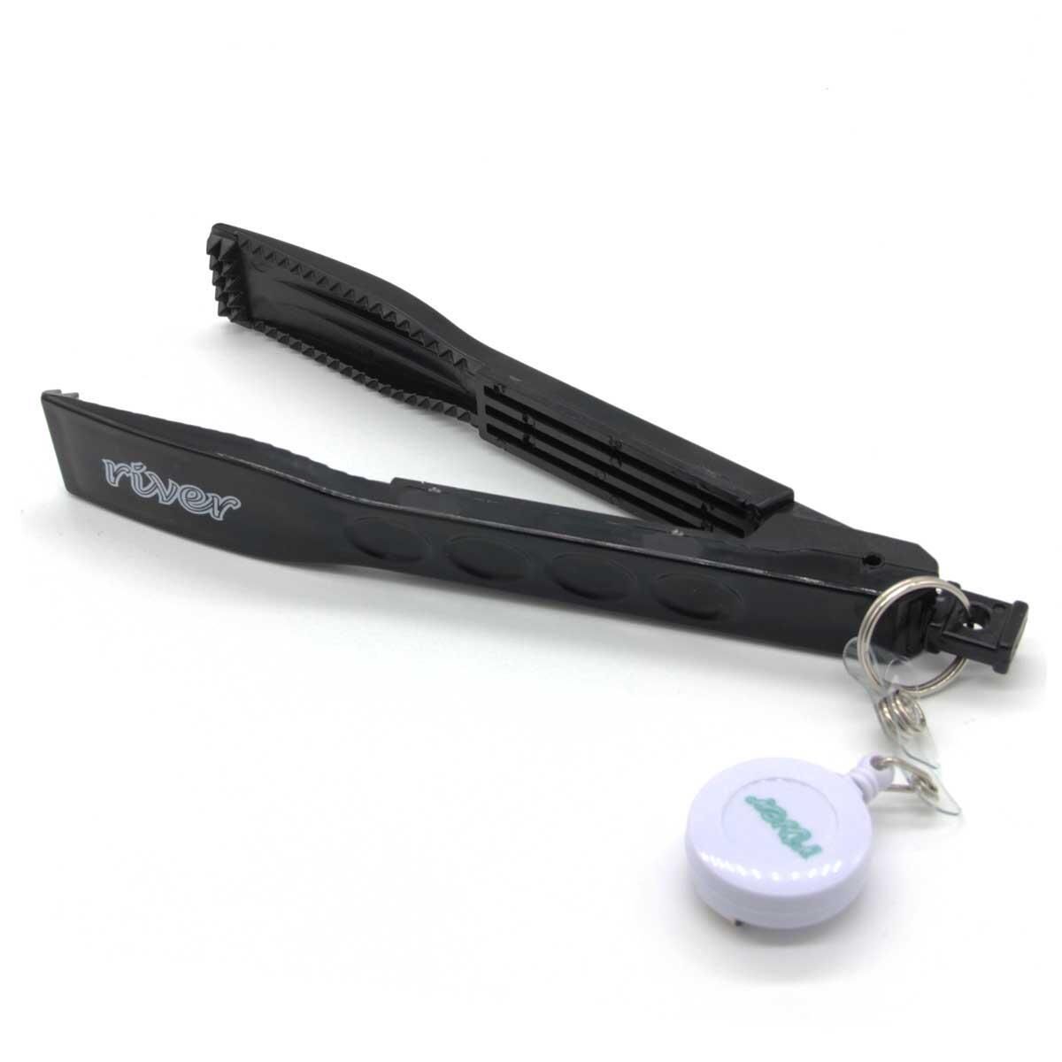 River Fish Body Holder 20cm (Balık Tutma Maşası) SİYAH