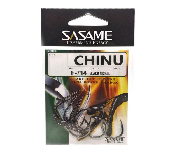 Sasame F-714 Chinu Black Nickel Olta İğnesi Black Nickel - NO:9