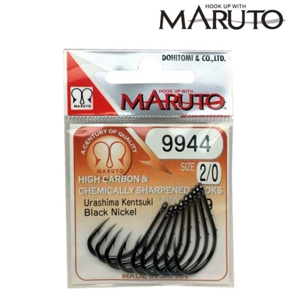 Maruto 9944NS Urashima Kentsuki Olta İğnesi Black Nickel - NO:2/0