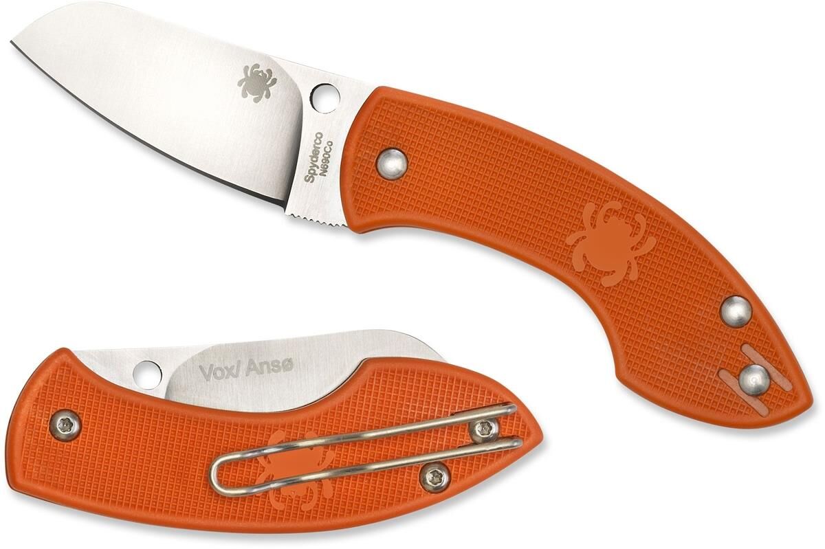 Spyderco C163POR Pingo Çakı ( Turuncu )