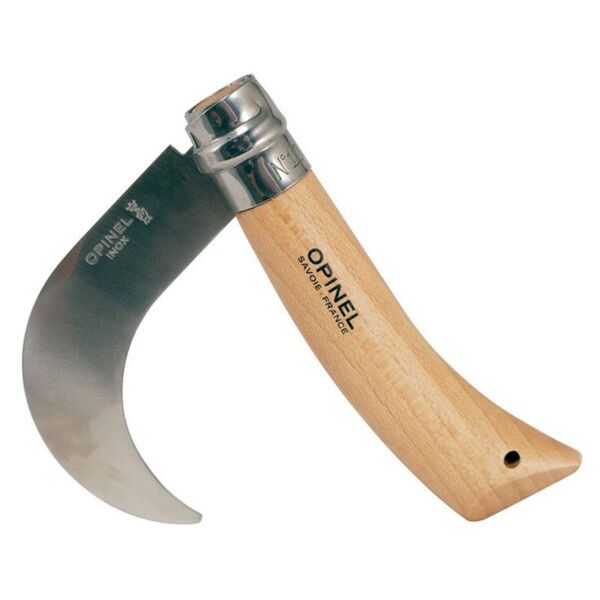 Opinel Inox No 10 Kayın Saplı Paslanmaz Çelik Bag Çakısı