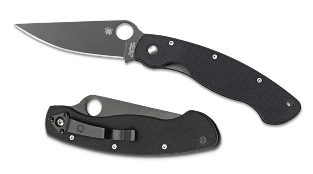 Spyderco Military G-10 Çakı ( Siyah )