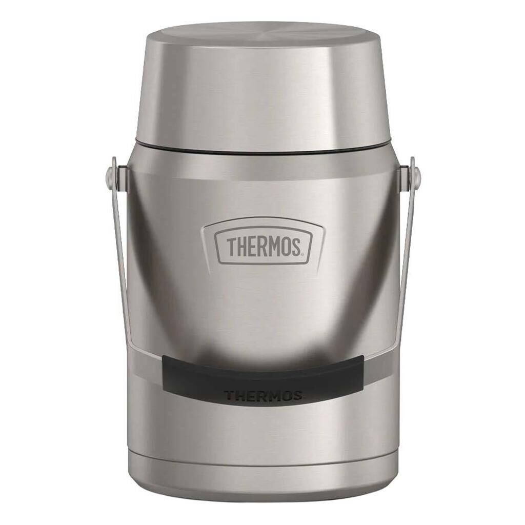 Thermos Icon IS303 1,4 Lt Mega İki Katlı Yemek Termosu Matte Stainless Steel