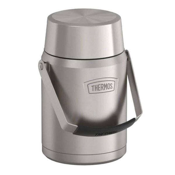 Thermos Icon IS303 1,4 Lt Mega İki Katlı Yemek Termosu Matte Stainless Steel