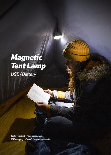 Naturehike D300 Led Kamp Lambası ( 3xAAA ) Sarı