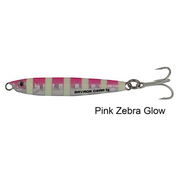Savage Gear 3D Slim Minnow 5Gr 4.6Cm Jig Yem PİNK ZEBRA GLOW