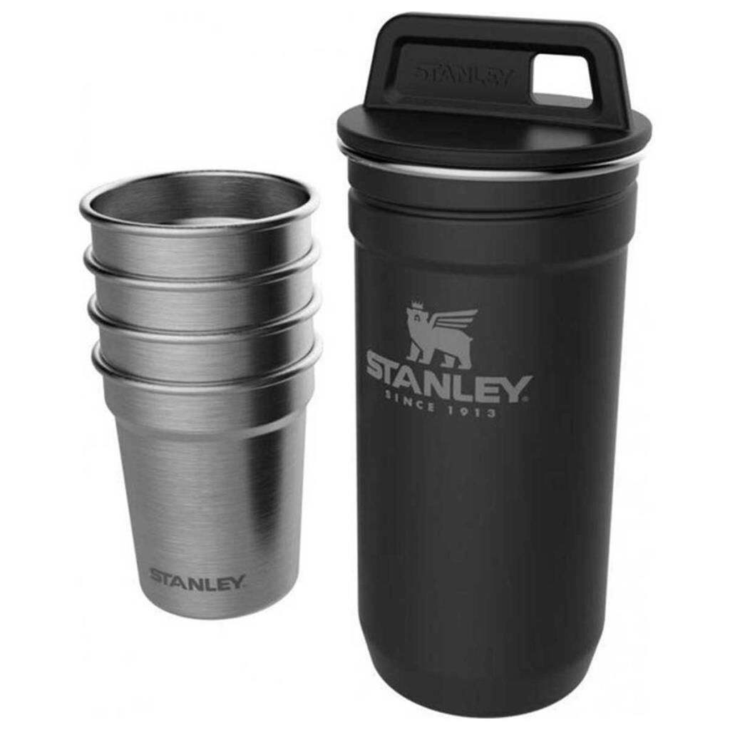 Stanley Adventure Paslanmaz Çelik Shot Bardak Seti SİYAH