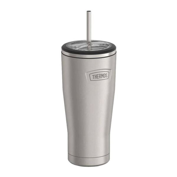 Thermos Icon IS111 0,71 Lt Cold Tumbler Pipetli Termos Matte Stainless Steel