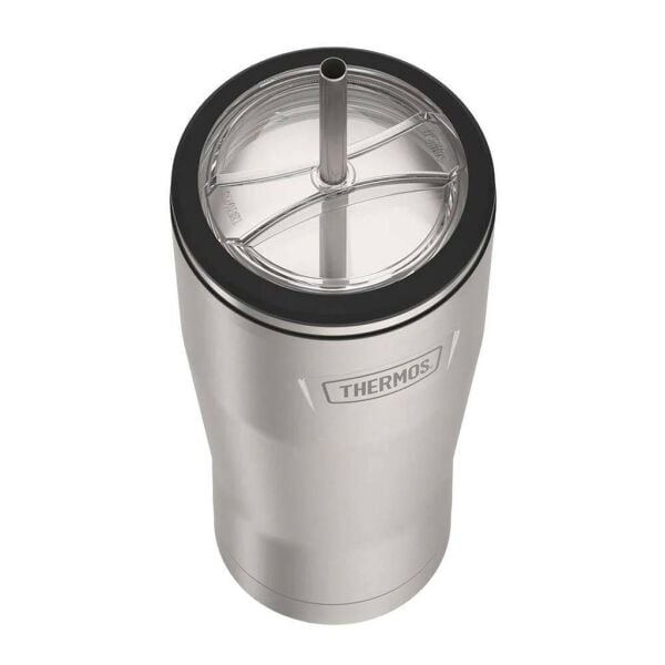 Thermos Icon IS111 0,71 Lt Cold Tumbler Pipetli Termos Matte Stainless Steel