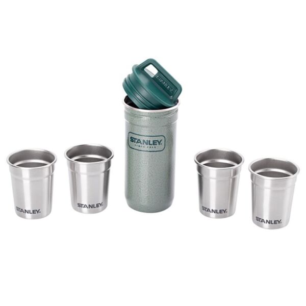Stanley Adventure Packable Paslanmaz Çelik Shot Bardak Seti YEŞİL