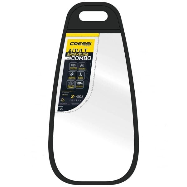 Cressi Matrix Maske Gamma Şnorkel Seti CLEAR-BLUE
