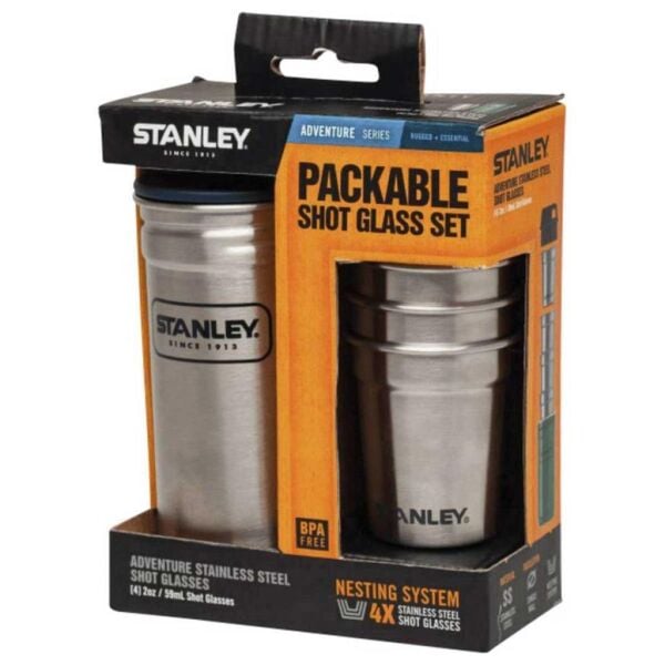 Stanley Adventure Packable Paslanmaz Çelik Shot Bardak Seti Çelik