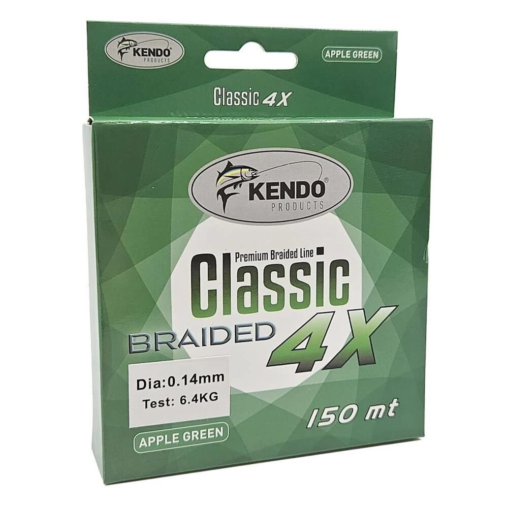 Kendo Classic 4x 150mt Apple Green Örgü İp 0,18 MM