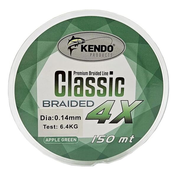 Kendo Classic 4x 150mt Apple Green Örgü İp 0,10 mm