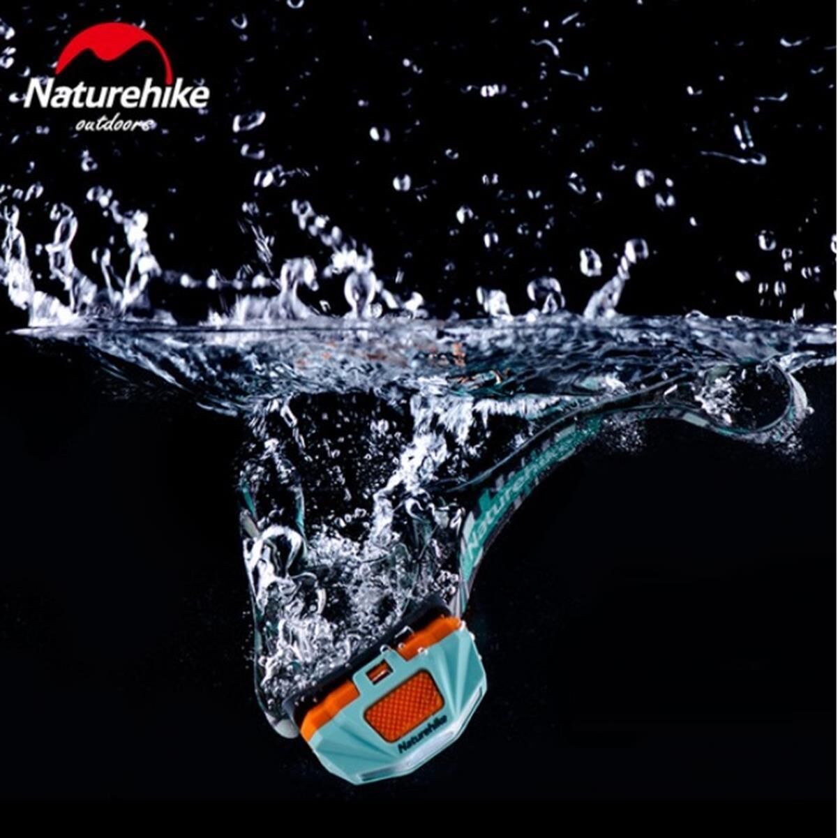 Naturehike TD-02 Lightweight Şarjlı Kafa Lambası 150 Lümen Tropikal Mavi