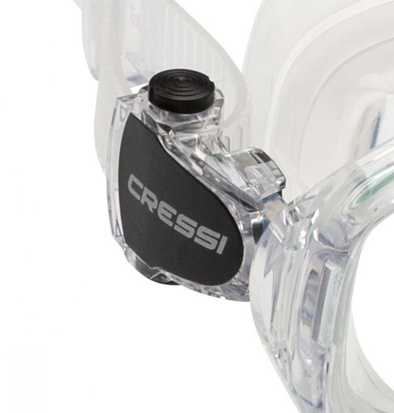 Cressi Action Dalış Maskesi Su Altı Kamera Aparatlı CLEAR - FRAME CLEAR