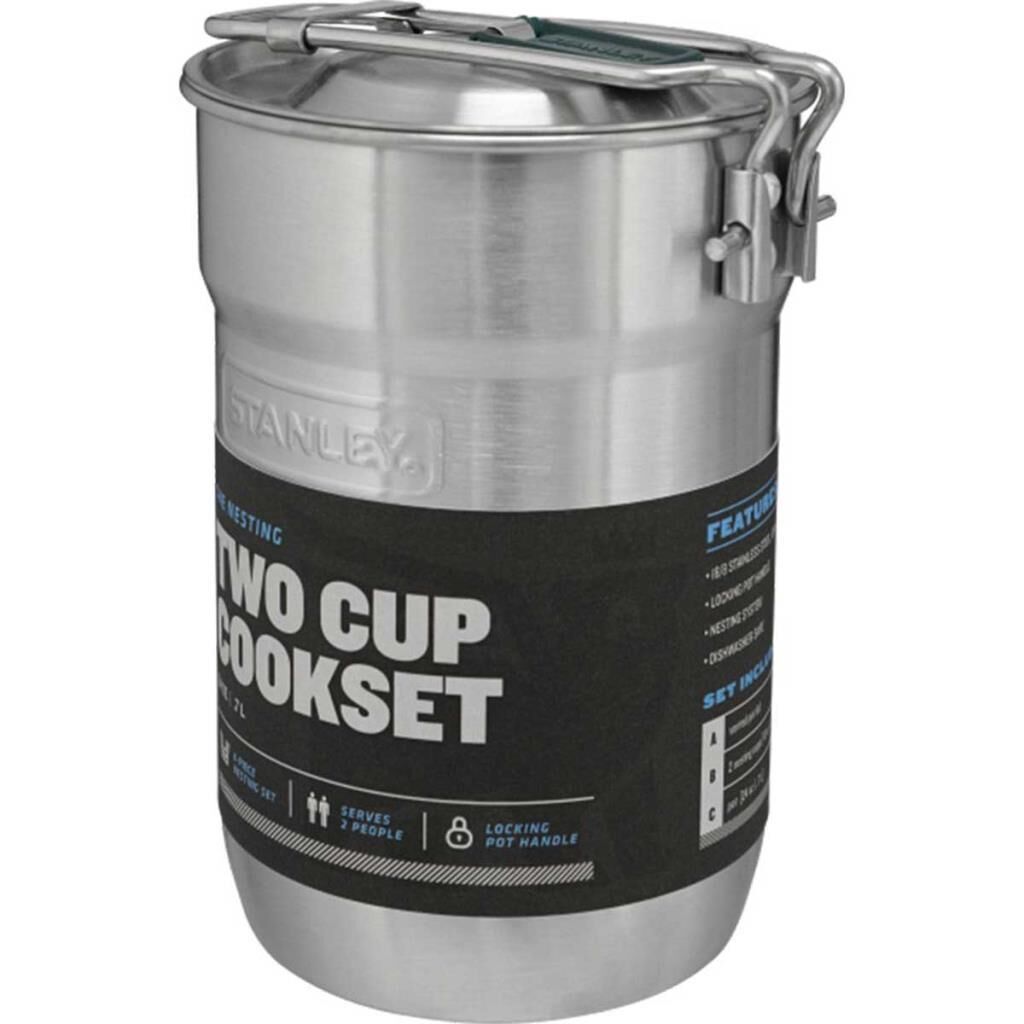 Stanley Adventure Kamp Yemek Pişirme Seti 0,70 Lt Çelik