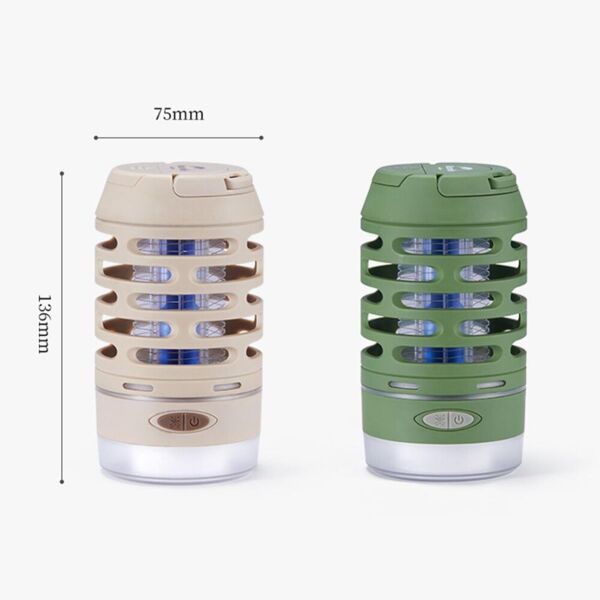 Naturehike Multi-Fonksiyonel Sivrisinek Kovucu & LED Kamp Lambası YEŞİL