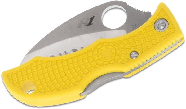 Spyderco Ladybug 3 Salt Hawkbill FRN LYLS3HB Sarı Çakı