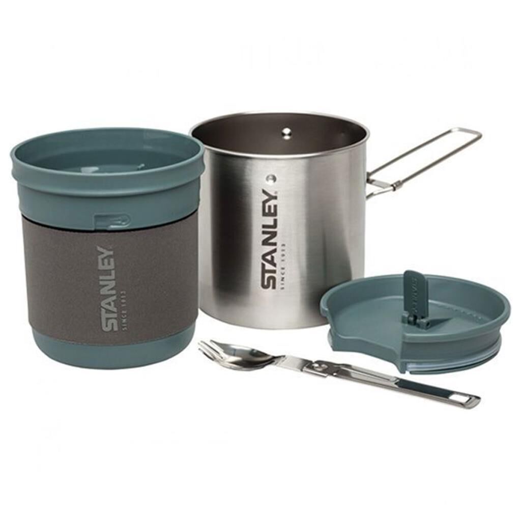 Stanley Kamp ve Dağ Pişirme Seti Mat Çelik