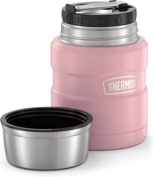 Thermos SK 3000 Çelik Yemek Termosu 470ml. PİNK
