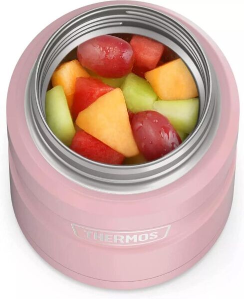 Thermos SK 3000 Çelik Yemek Termosu 470ml. PİNK