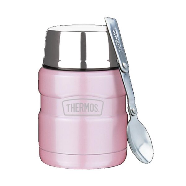 Thermos SK 3000 Çelik Yemek Termosu 470ml. PİNK