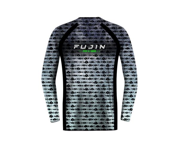 Fujin Performance T-Shirt Aqua Blue Fish Aqua Blue Fish - XL