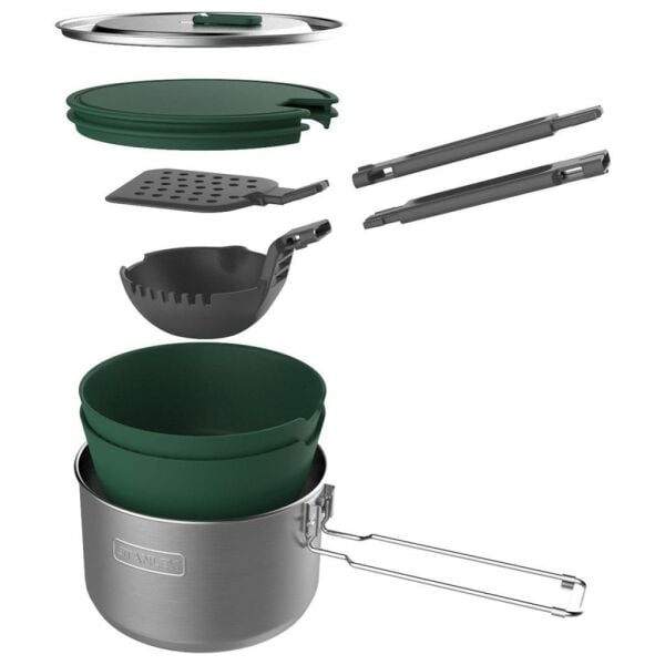 Stanley Adventure Yemek Pişirme Seti 1,5 Lt Çelik