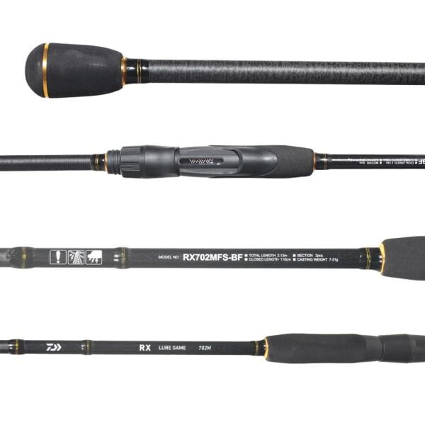 Daiwa RX Lure Game 244cm 14-56gr 2 Parça Olta Kamışı