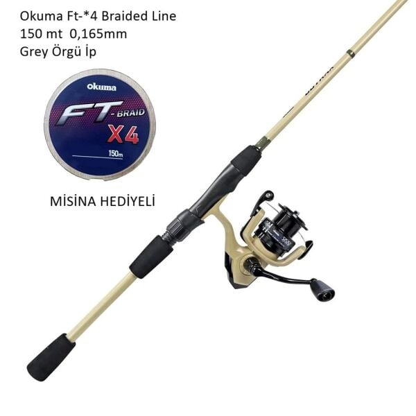 Okuma Outrax Combo Spin 274cm 10-40gr Spin Olta Seti