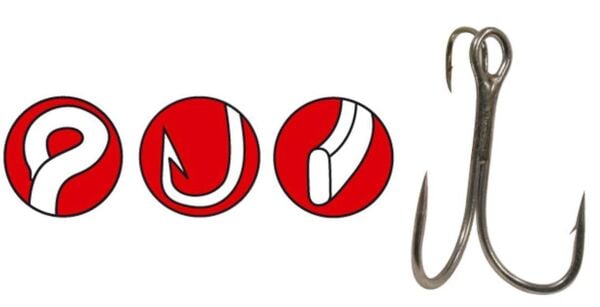 Gamakatsu Twinex Treble Olta İğnesi