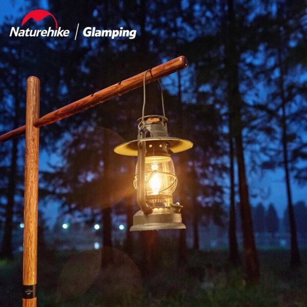 Naturehike Glamping Klasik GazYağı Lambası Bej