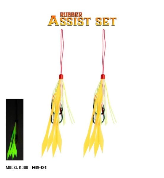 Fujin Tai Rubber Hazır Skirt Assist Set ( H5 ) TURUNCU