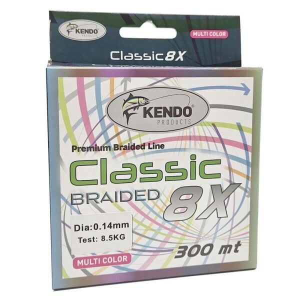 Kendo Classic 8x 300mt MultiColor Örgü İp