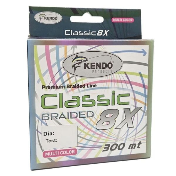 Kendo Classic 8x 300mt MultiColor Örgü İp