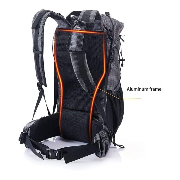 Naturehike Rock 40+5 Lt Hiking Sırt Çantası SİYAH