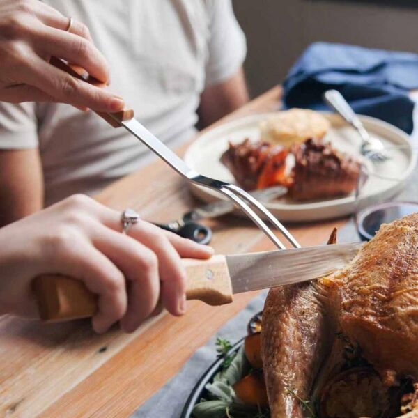 Opinel Parallele Carving No:120 Paslanmaz Çelik Mutfak Bıçağı