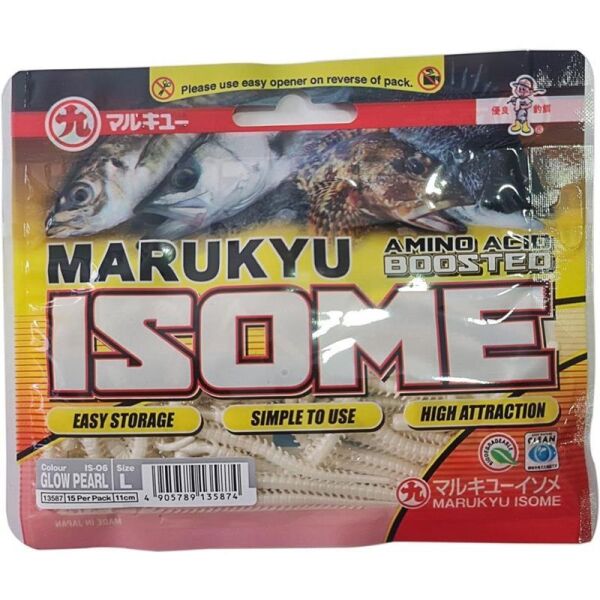 Marukyu Isome (L) 11 cm Silikon Yem [Kum Solucanı] IS-06